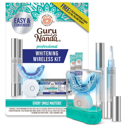 Gurunanda Professional Teeth Whitening Wireless Kit